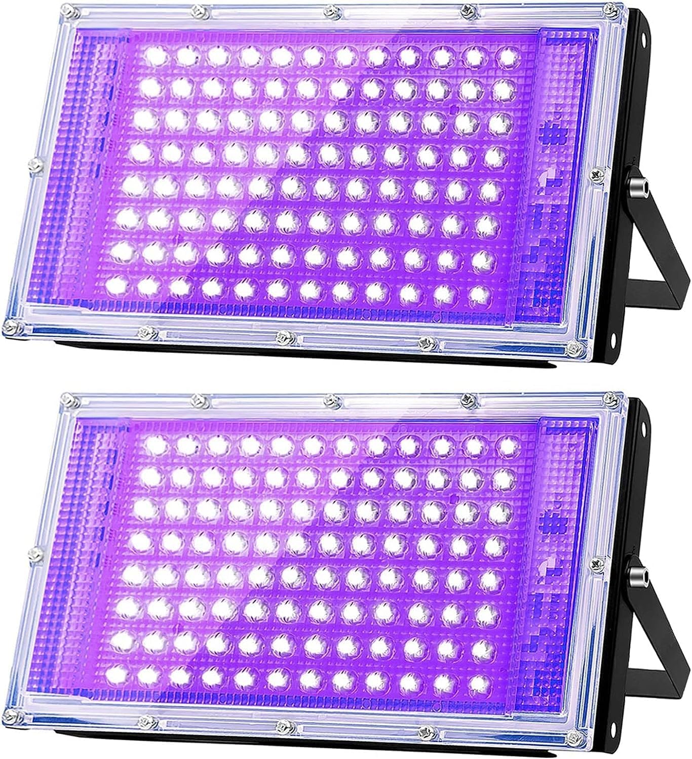 Powerful 50W - 400W LED UV Black Light UV Floodlight Spotlight IP66 395nm UV Curing Lamp Black Light for Halloween Glow Party