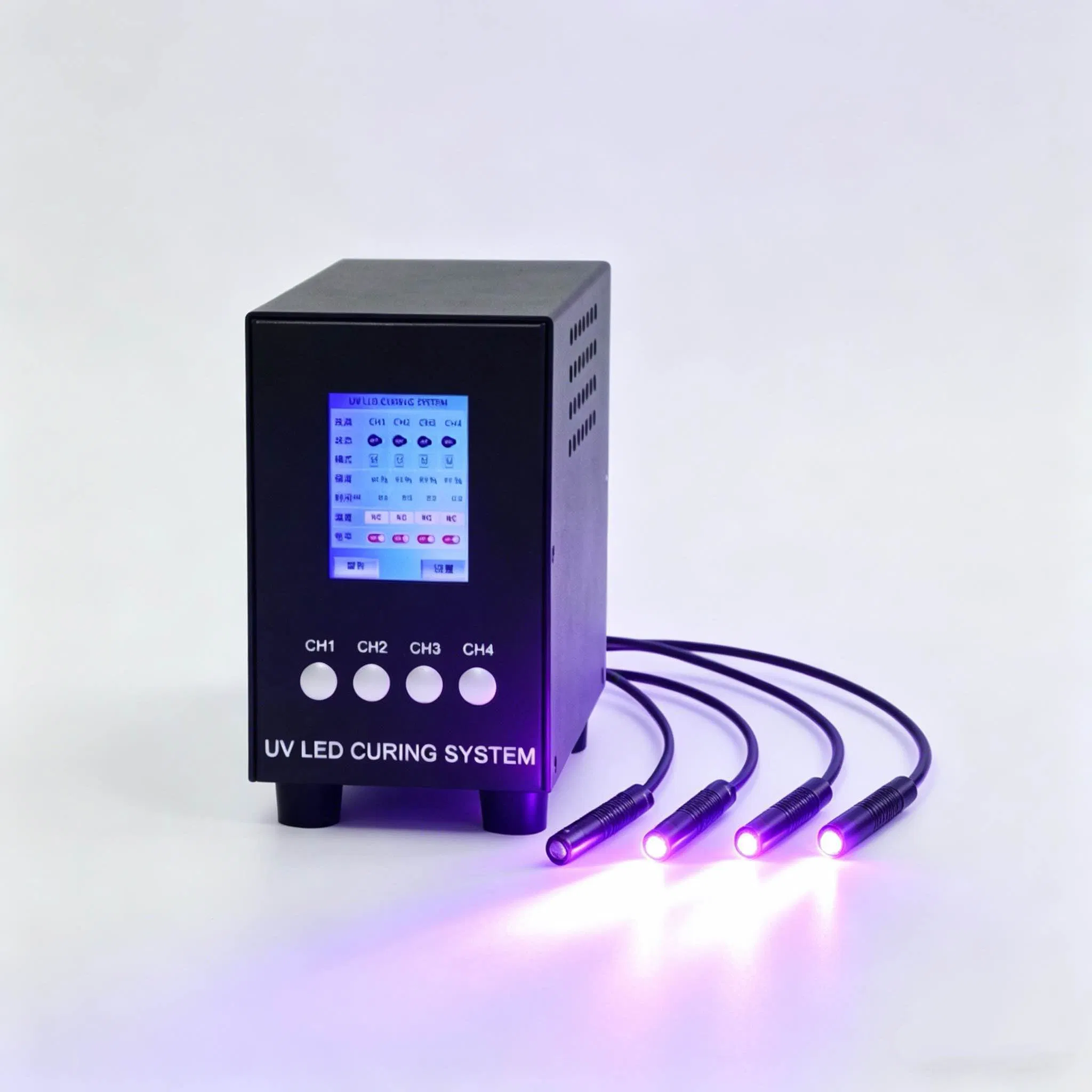 365nm 385nm 395nm 405nm Spot Cure LED UV Light Sources Glue Curing Adhesive for Electronic Glass