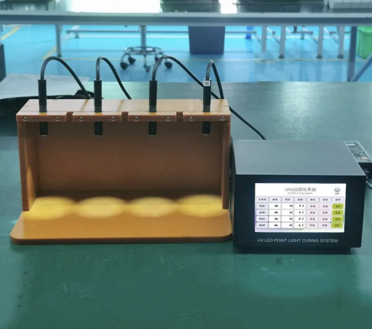 10W/Cm2 High Intensity LED UV Curing Spot Lamp Machine 365nm Wavelength