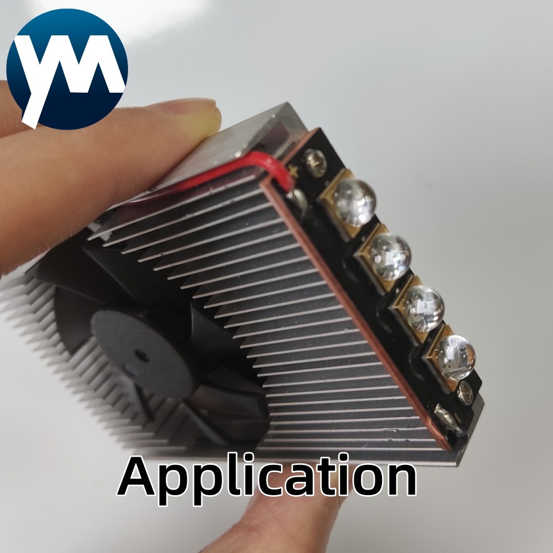 40W UV LED Lamp 365nm 395nm Module 6565 UV Curing Light for A3 3D Printer Uv Ink Curing