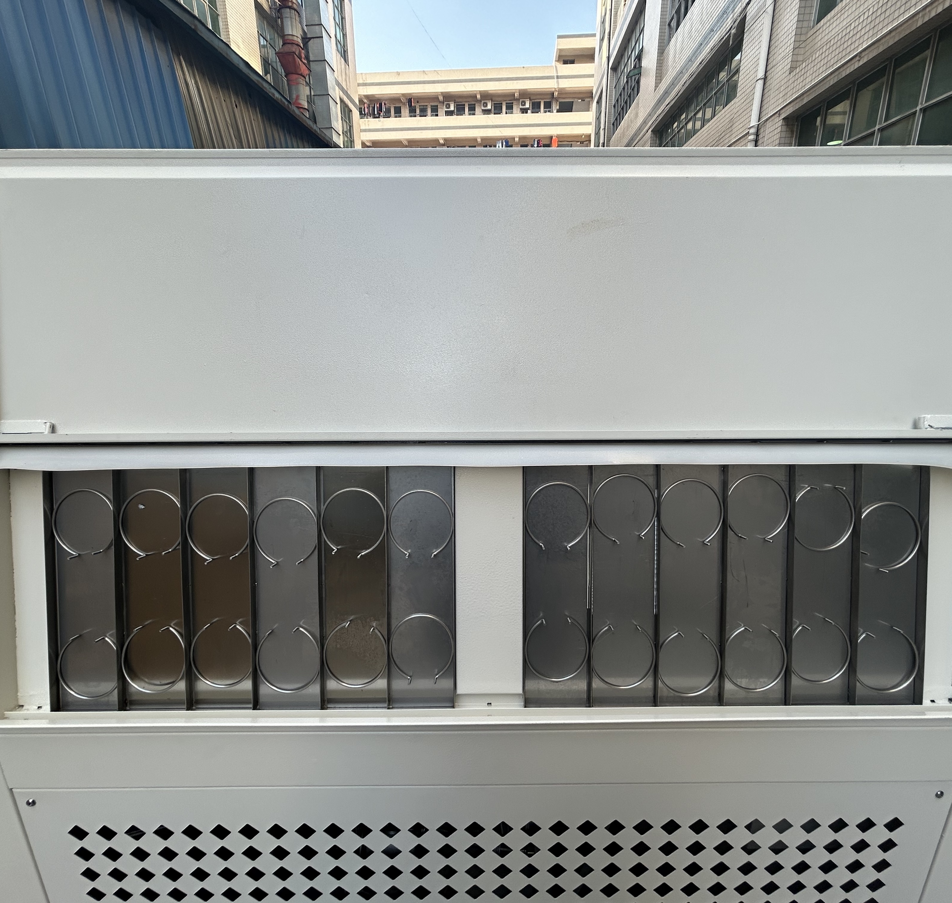 HZ-2008 Compact UV Weathering Tower | 0.1-1.5W/m&sup2; Adjustable Intensity | Real-Time UV Dose Monitoring | Textile Color Fastness
