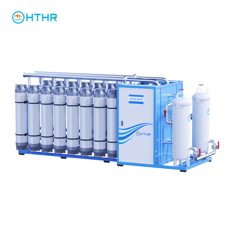 Industrial Ultrafiltration System , PVDF Hollow Fiber UF Membrane For Water Purification
