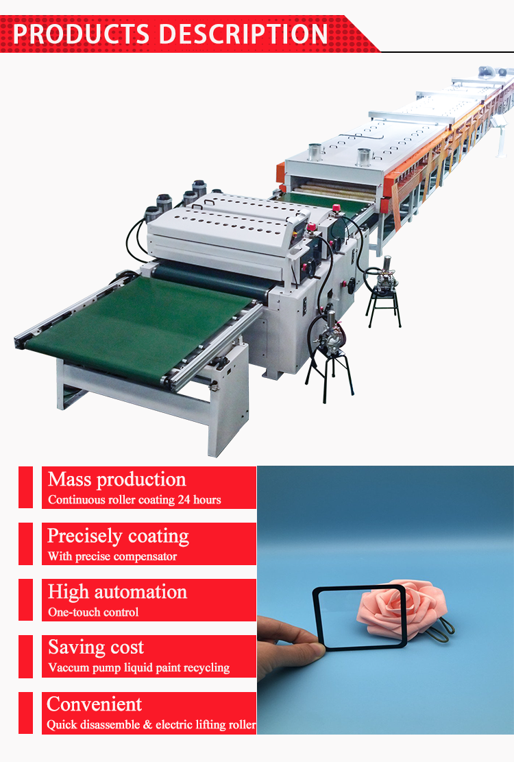 Single Roller Coating Machine Banner