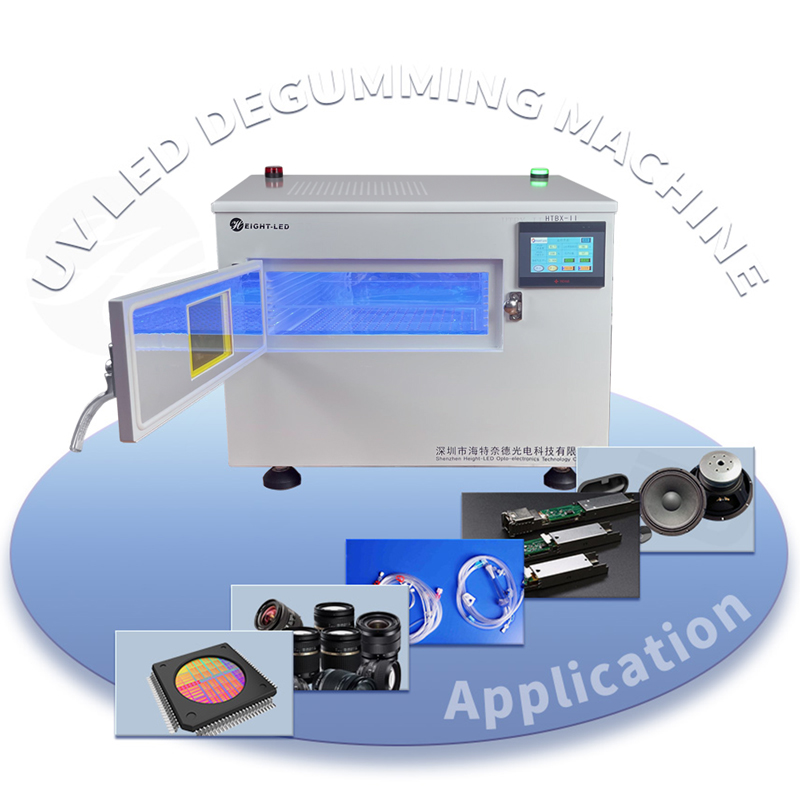 High-Efficient UV LED Curing Box with PLC and Motor Factory's Independent R&amp;D Special UV Curing Oven for Laser Semiconductors