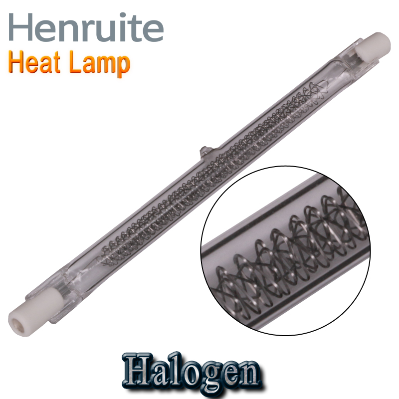 565mm 240v1500w Screen Printing Flash Cures Lamp Halogen Quartz Tube for Flash Dryer