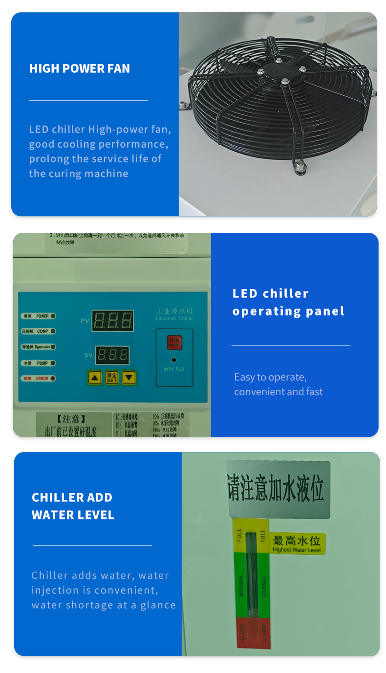 UV Curing Control Panel Close Up