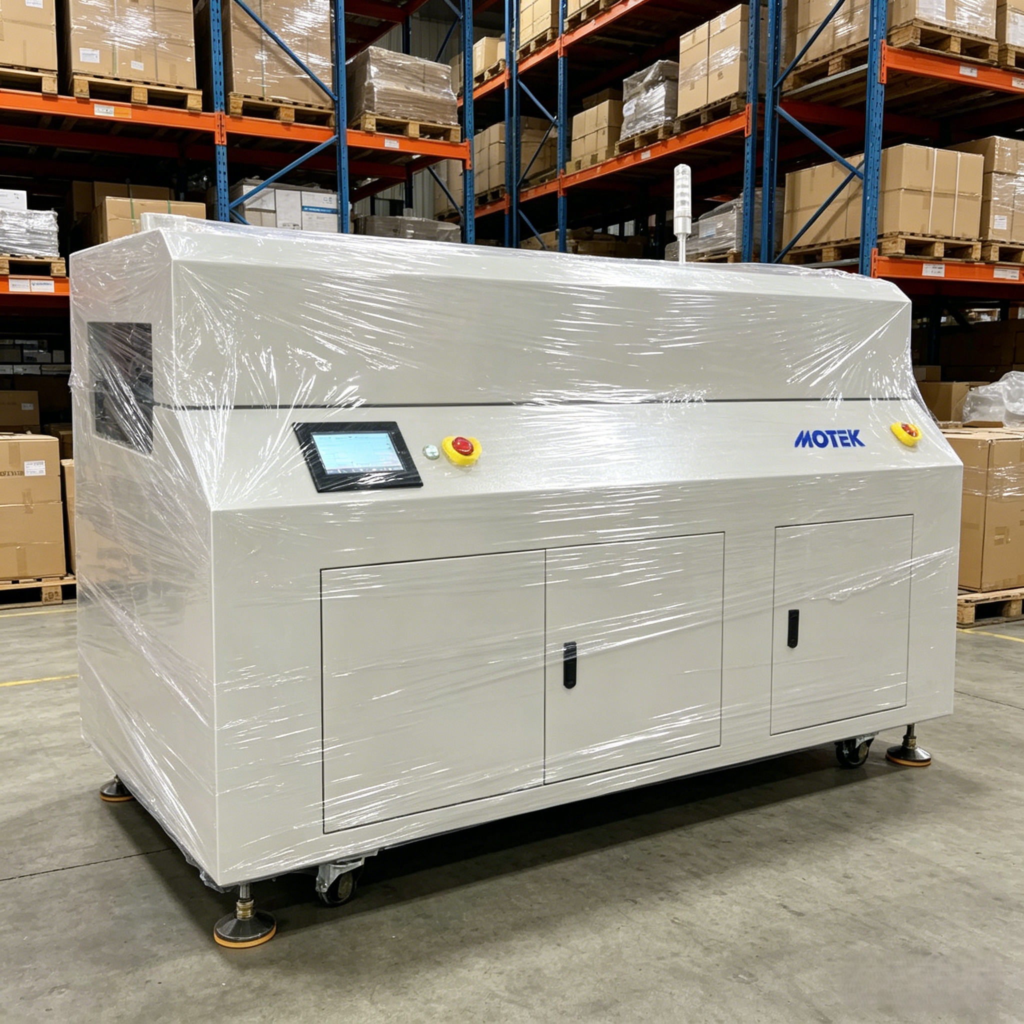 MOREL IRM-450 Automatic Online IR Curing Oven PLC Controlled Motorized Stainless Steel Chain Conveyor Adjustable 50-450mm PCBA