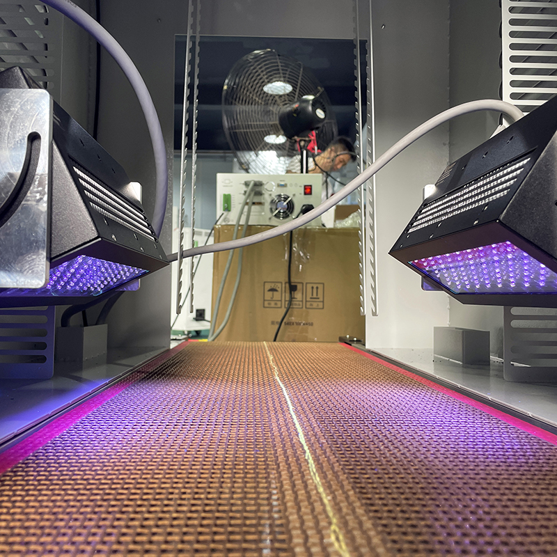 High Power 100W UV LED Curing System Flexo Uniform Exposure Adjustable CE Certified 1 Year Warranty 110V/220V
