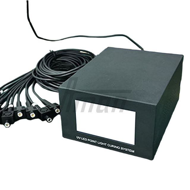 UV LED Curing System 365nm 395nm 405nm LED UV Curing Lamp Portable Aluminum Alloy AC 100-240V UV Adhesive Medical Device Camera