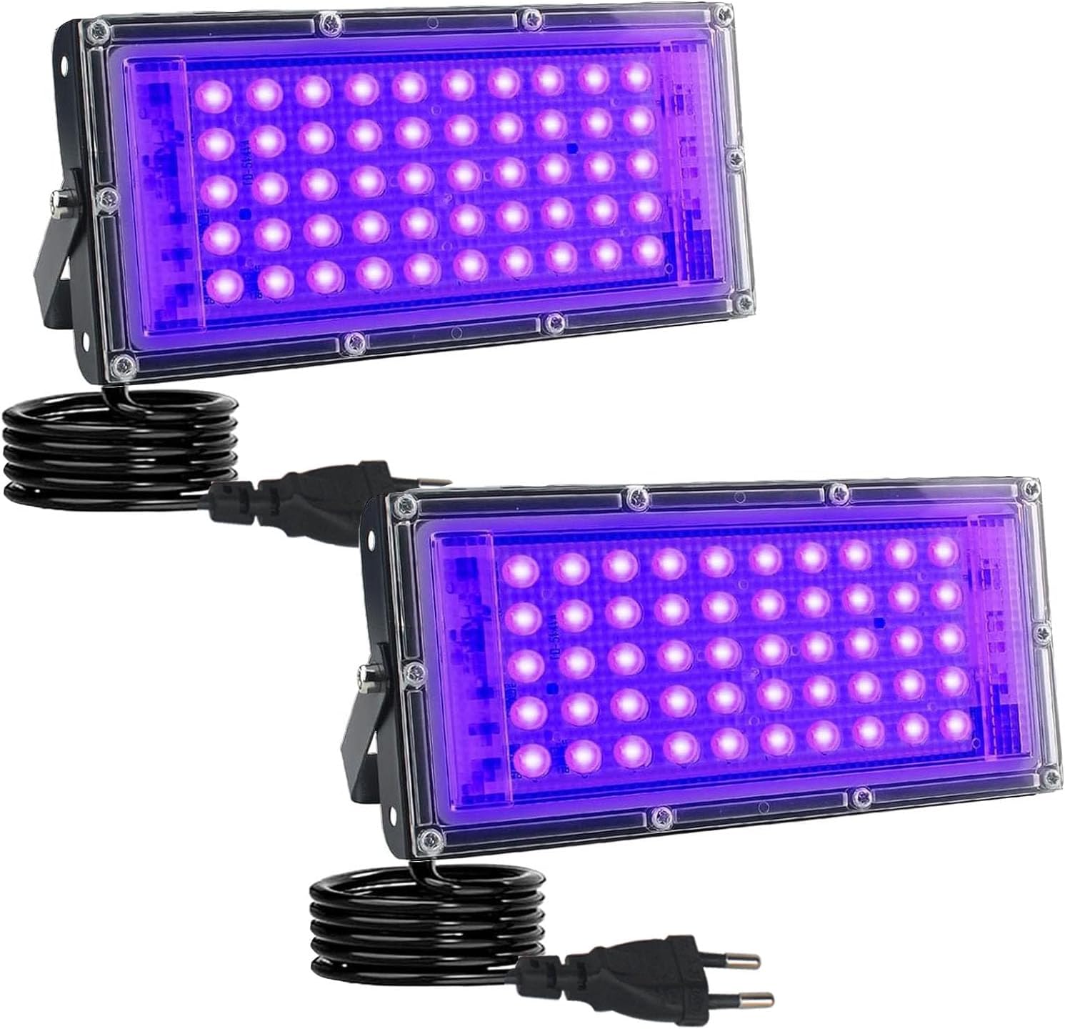 Powerful 50W - 400W LED UV Black Light UV Floodlight Spotlight IP66 395nm UV Curing Lamp Black Light for Halloween Glow Party