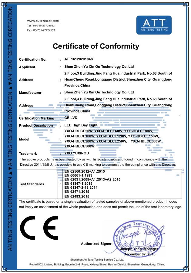 Certificate 2