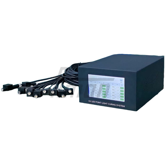 UV LED Curing System 365nm 395nm 405nm LED UV Curing Lamp Portable Aluminum Alloy AC 100-240V UV Adhesive Medical Device Camera