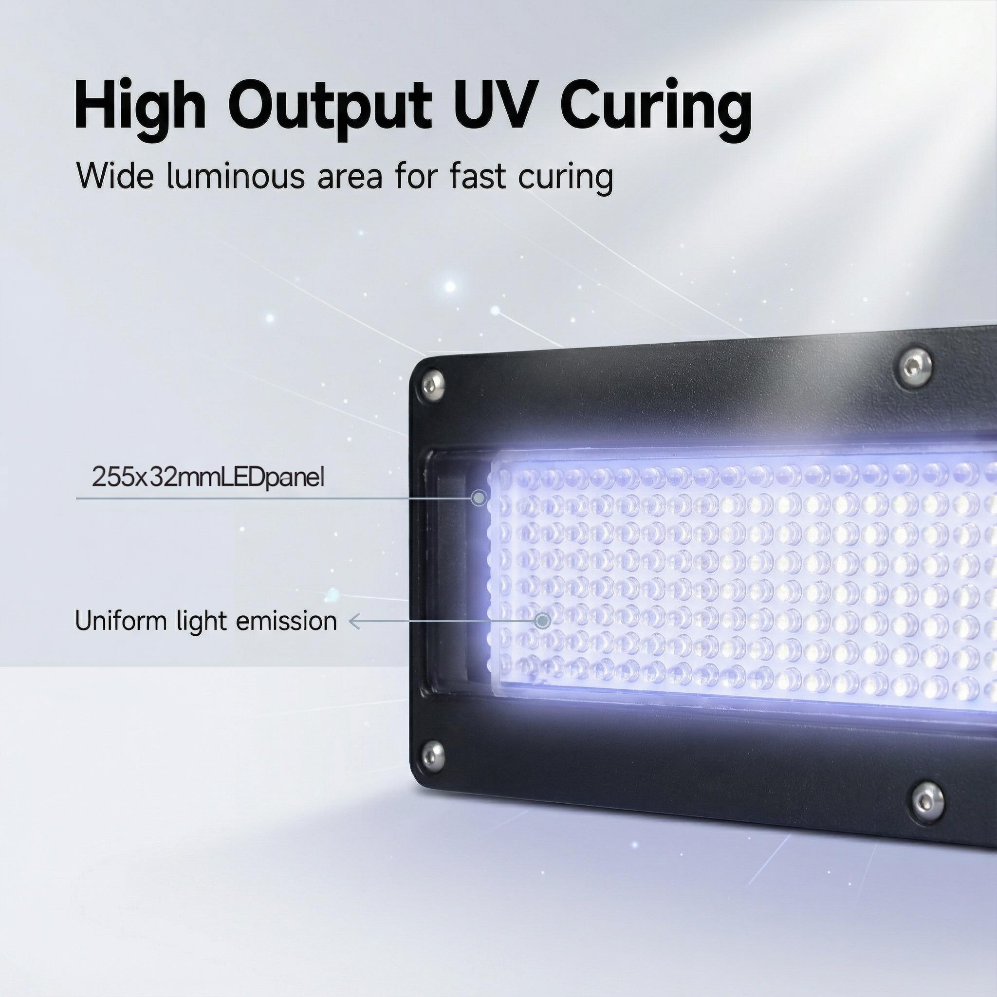 JINGLEIKE 1500W Water-Cooled Aluminum LED UV Curing Module with Rapid Heat Dissipation for UV Ink