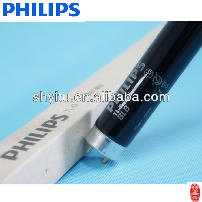 Philips TL-D 18WBLB Fluorescent Lamp Energy Saving For Flaw Detection 18W Black UV Purple Light BLB