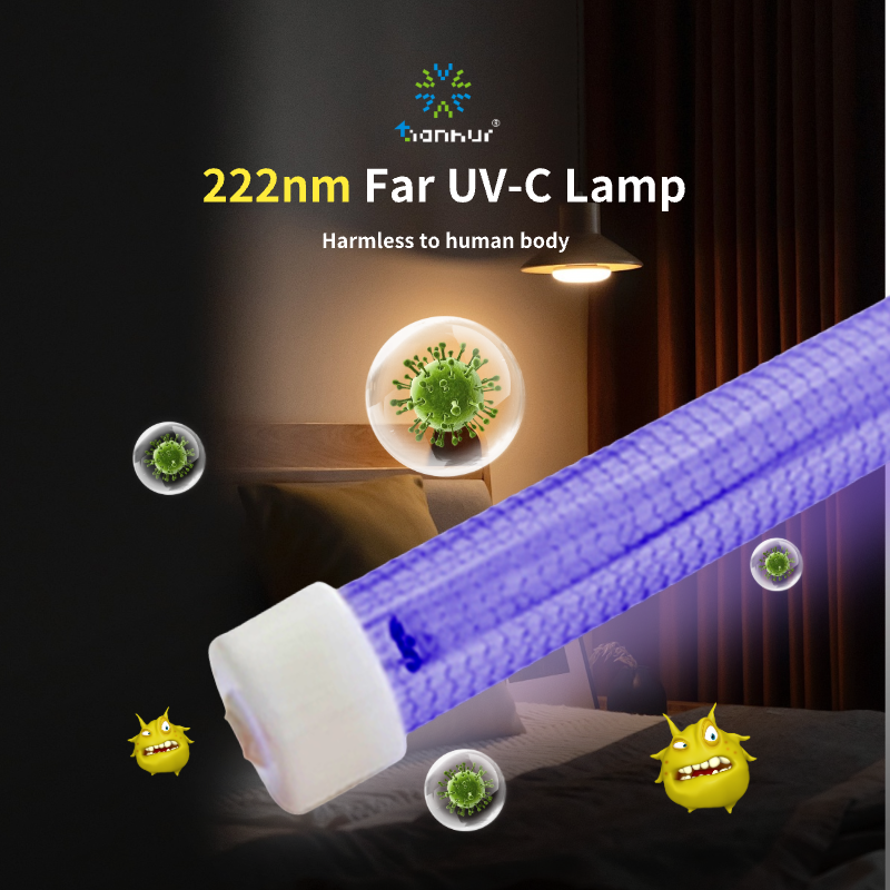 Professional Safe Far-UVC 222nm And 254nm Germicidal Lamp