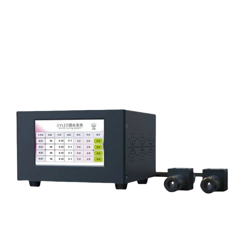 High Radiation Spot Diameter 3/4/5/6/8/10/12/16/20mm 365nm UV Curing Point Light One to Four Control Host UV LED Spot Light Source
