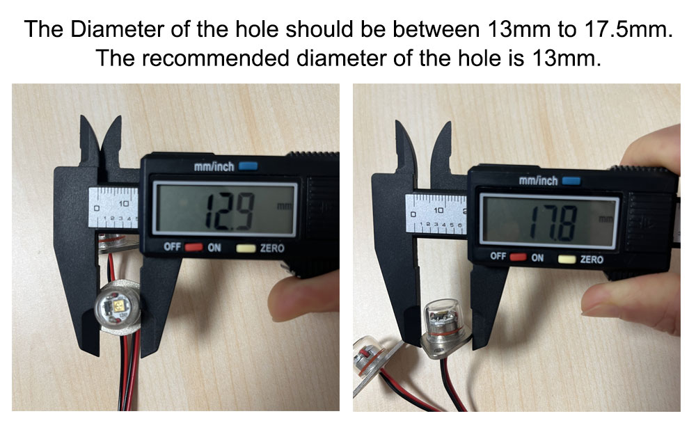 UVC LED Module Dimensions Part 2