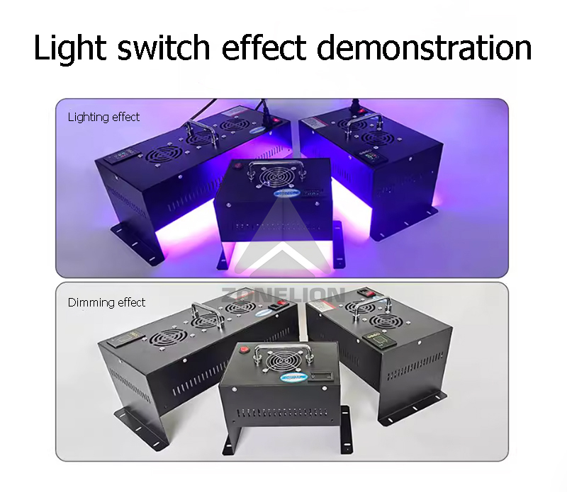 UV light curing surface