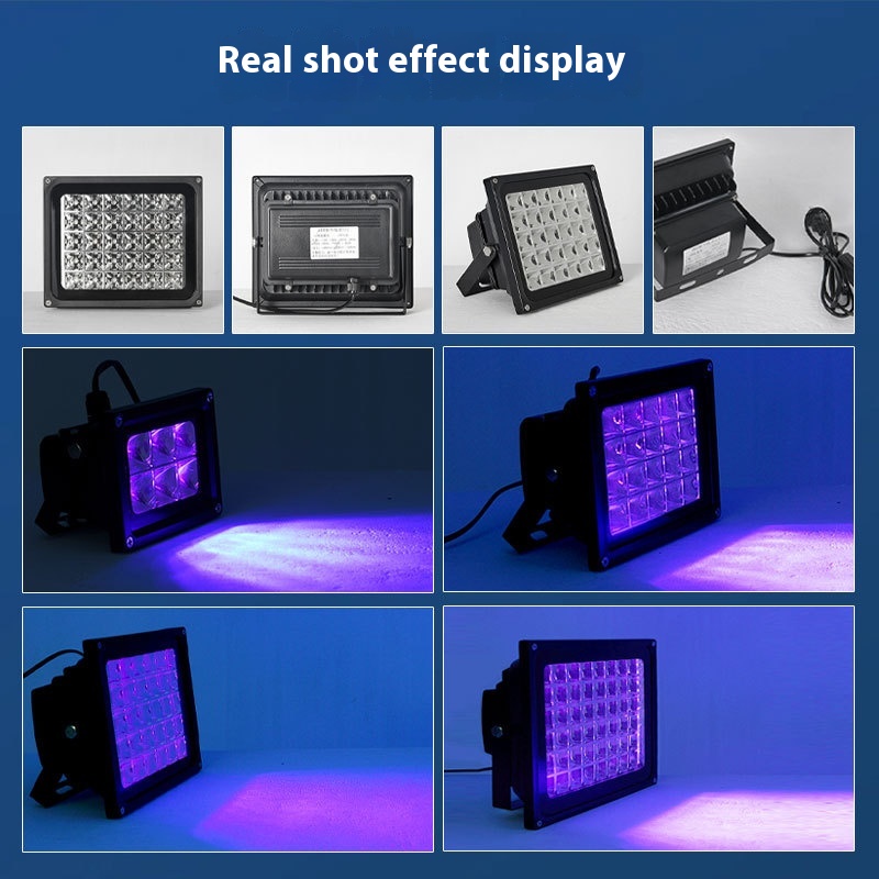 LED UV Curing Lamp 405nm 395nm 365nm Ultraviolet Light for Party Solidify Photosensitive Resin PCB Repair Handwork DIY Curing