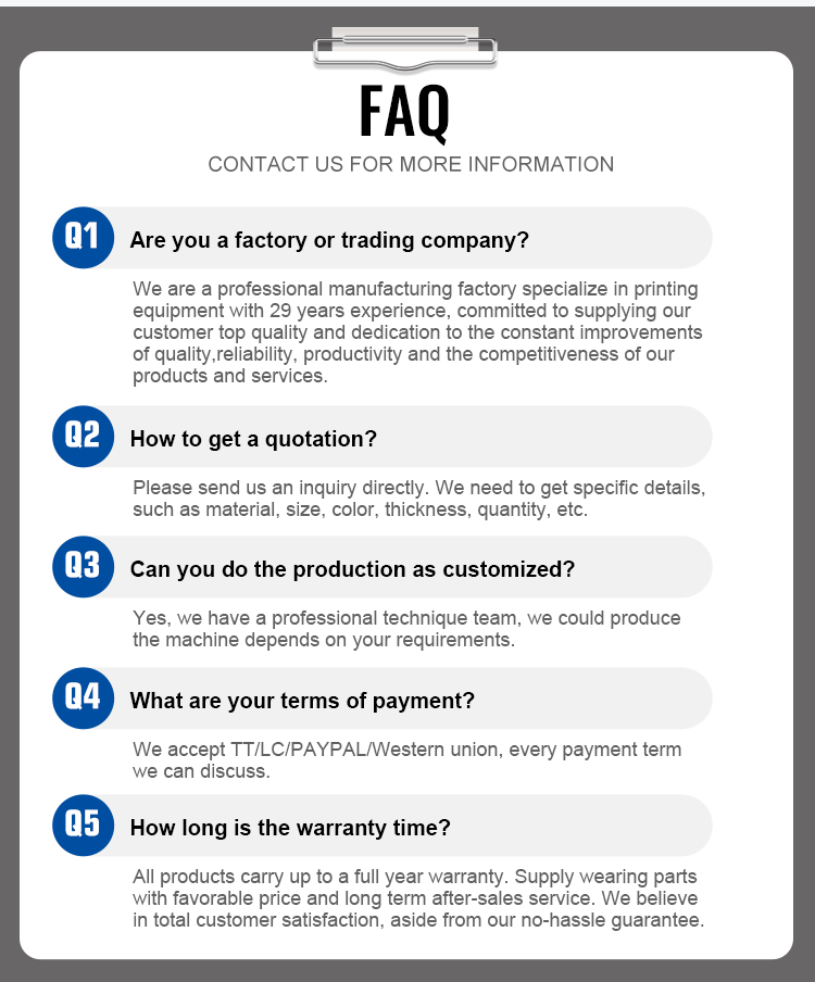 FAQ info banner