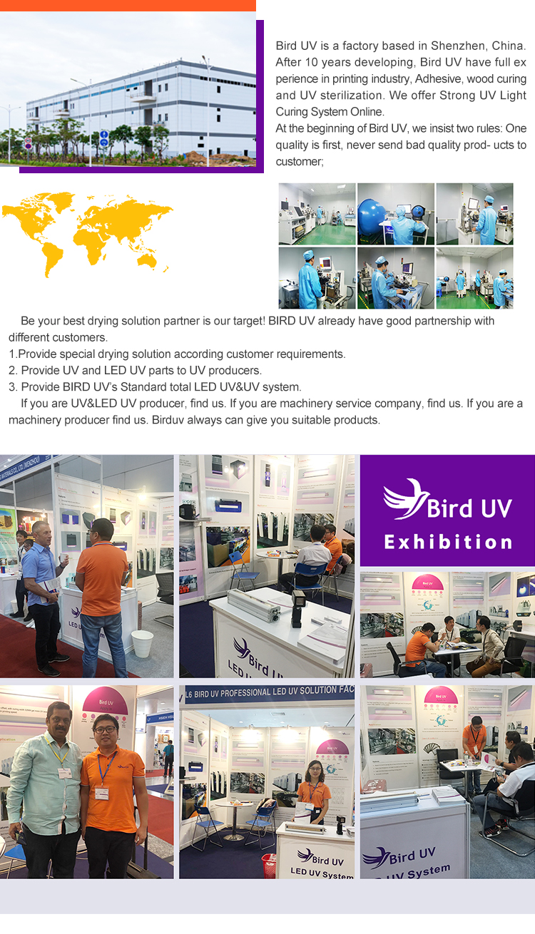 UV LED curing system quality testing