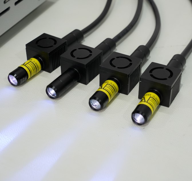 Touch Screen Operate UV LED Spot Curing Lamp for Semiconductor AR VR Glasses