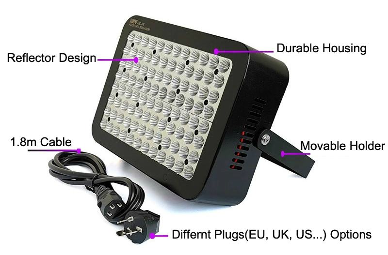UV LED light box details 1
