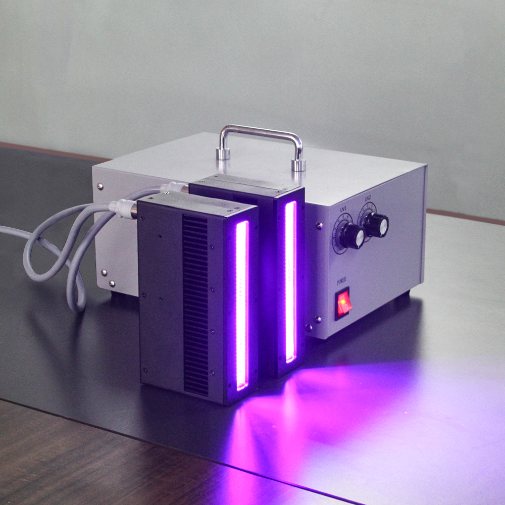 160x20mm High Power UV Ink Curing Fan Cooling Uv Led Curing Lamp For Industrial Printing Machine