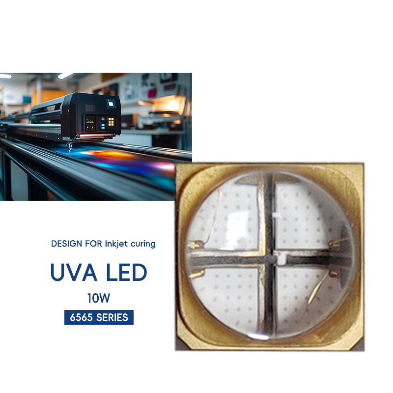 10w Smd 6565 Uva Uv Led Module for 3D Offset Printer Professional Industrial Exposure Curing