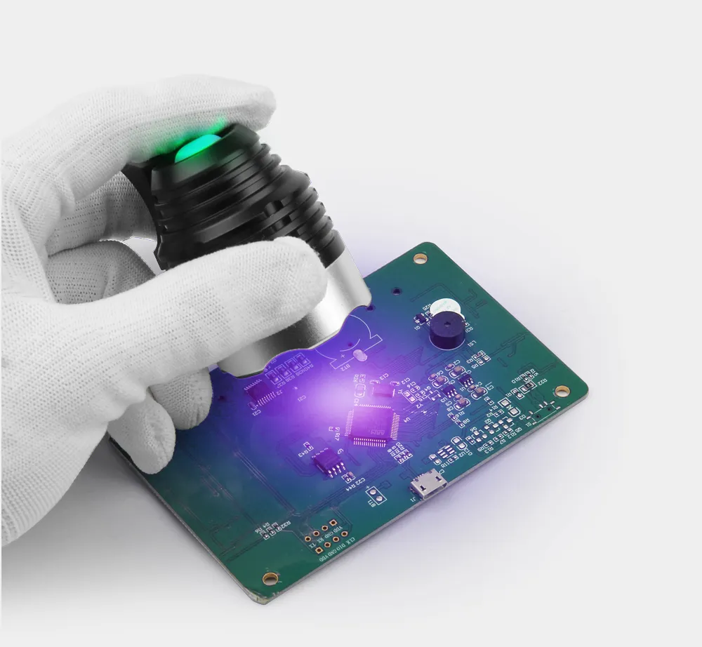 UV Curing Lamp USB 5V Intelligent Green Oil LED UV Lamp Battery Phone Motherboard PCB LCD Solder Repair Tablet Adhesive Led Lamp