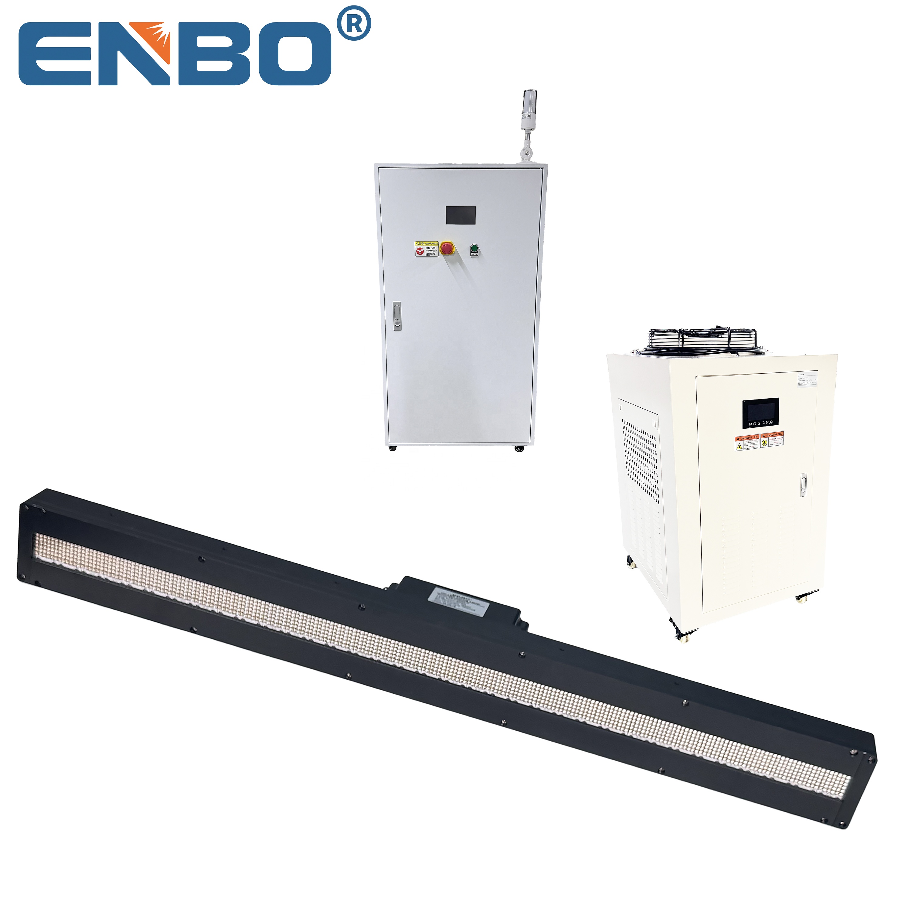 Hight-Power LED UV Curing Lamp for Ink Printing and Post-Press UV Curing in Industry Equipped with a Water Chiller