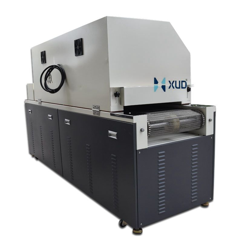 Factory Price 200c Metal Tunnel Drying Oven Infrared Silk Screen Printing Conveyor Mesh Belt Dryer