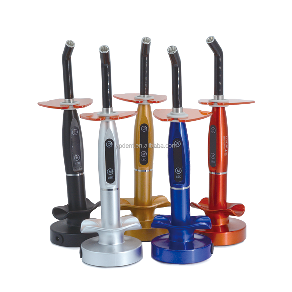 Wholesale Portable Cordless 405nm LED UV Curing Light Rechargeable Metal Dental Nail Art 3D Printing Resin Lamp