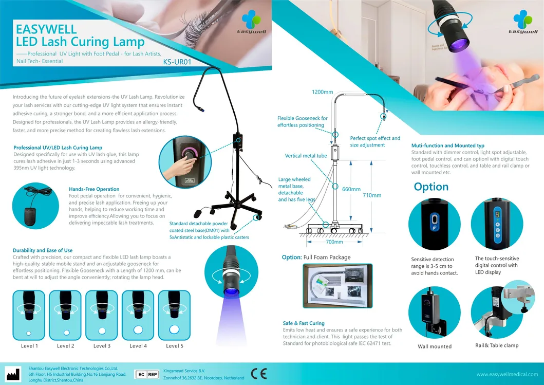 Professional UV/LED Lash Curing Lamp