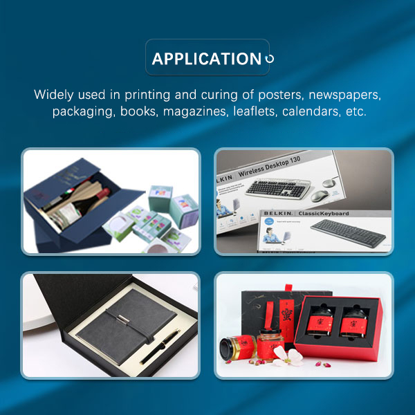 Hybrid UV LED Curing System with Mercury Lamp for Better Ink Adhesion in Offset Printing
