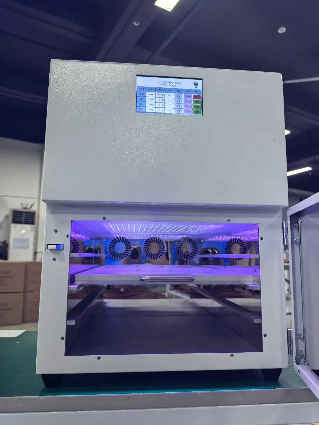 220V 3kw Gallium Lamp Conveyor Oven for Silk Screen Printing and Offset Printing Curing