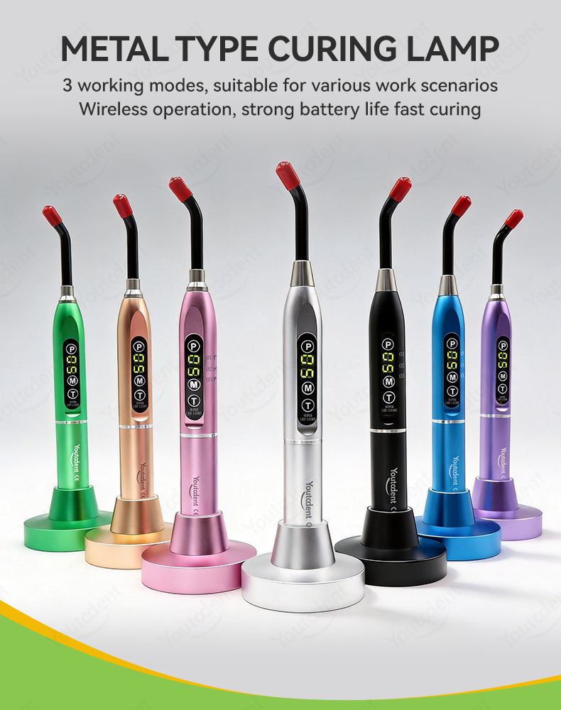 Portable Cordless 405nm LED UV Curing Light Details