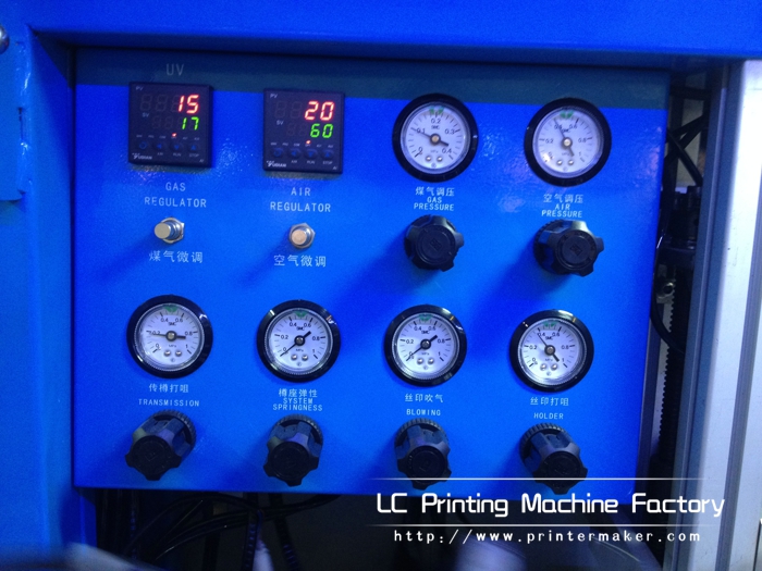 LED UV Curing System Automatic Silk Screen Printing Machine S-102LED