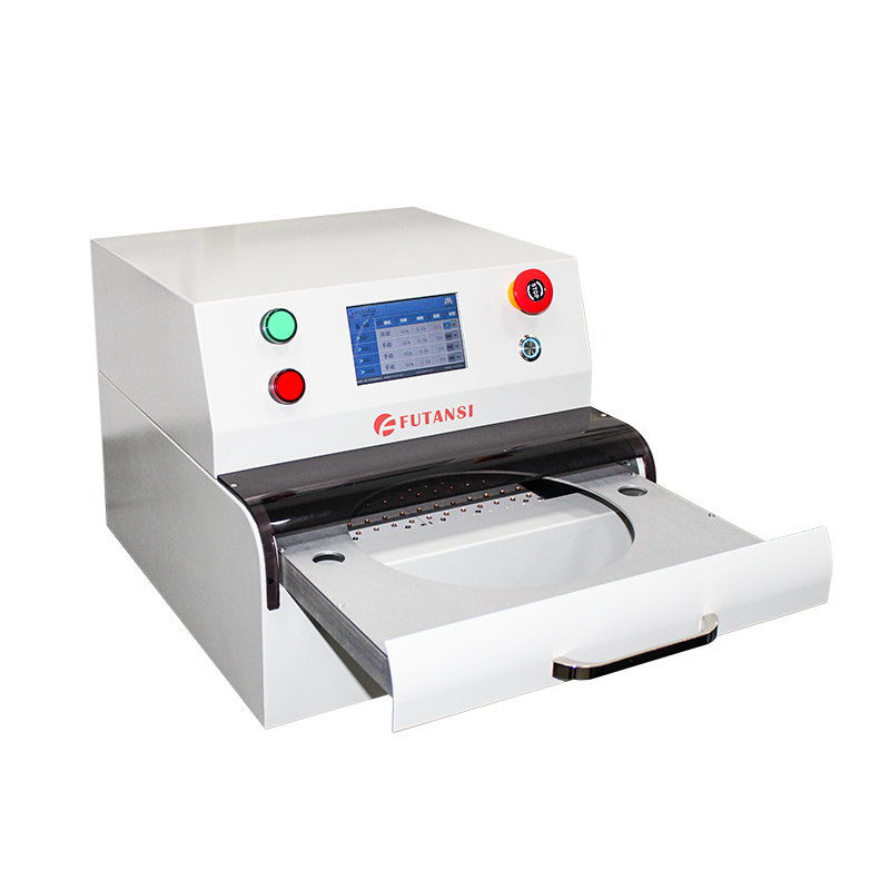 FUTANSI Wafer Film Degumming Equipment Air-Cooled LED UV Light Curing Oven 8 Inch 220V 800W Lab/University Use 1 Year Warranty