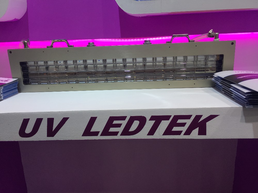 UV led curing light for offset press
