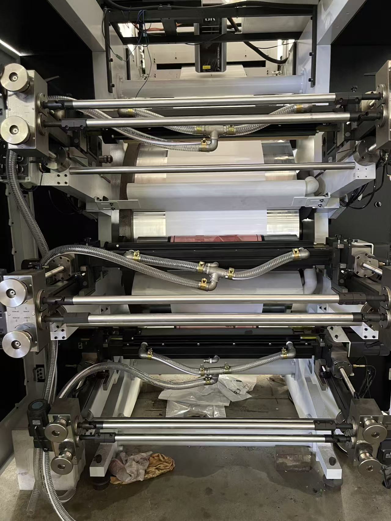 Best seller UV LED Curing System Guangzhou flexographic printing machine for Frozen Food Bags