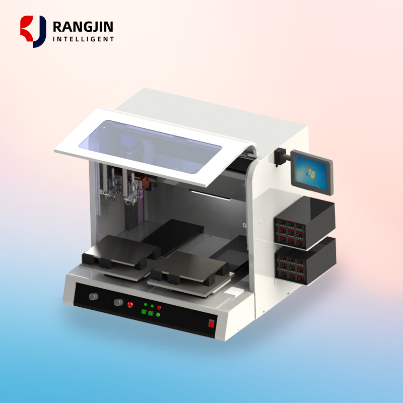 High Precision Automatic UV Glue Dispenser Machine UV LED Integrated Curing Lightproof Pipeline for PCB LCD With 1 Year Warranty