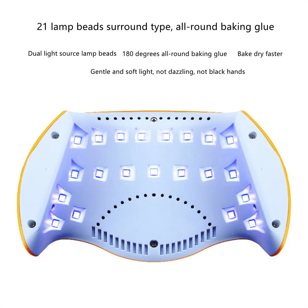 Cross-Border Spot New Written Test Nail Polisher Two-in-One High-Power 48W Smart Sensor Nail Phototherapy Lamp