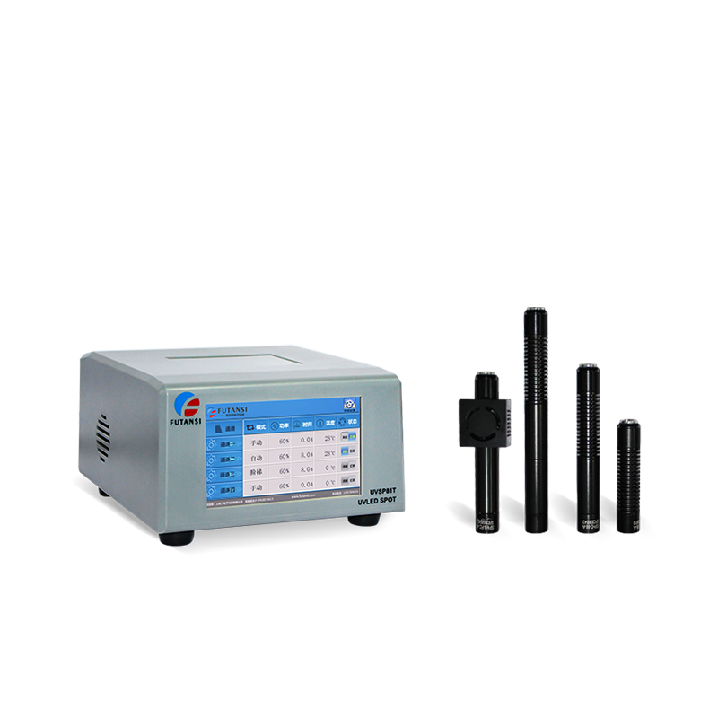UV LED Spot Curing System Setup