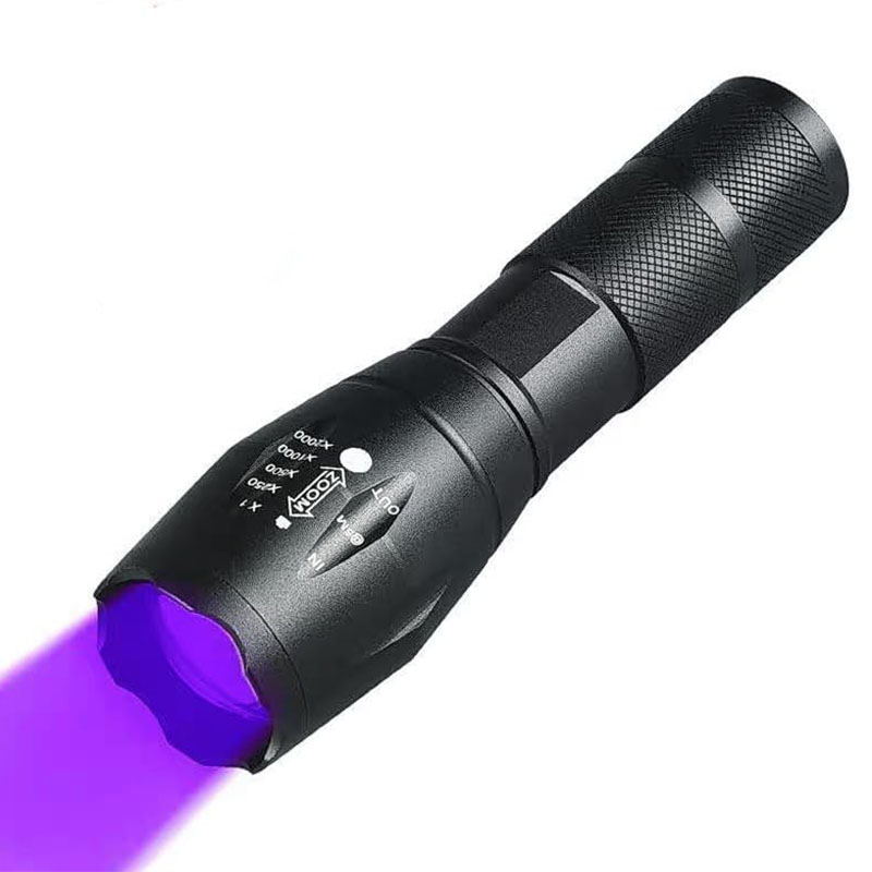 Powerful Zoom UV Flashlight details