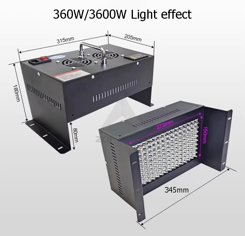UV LED system components