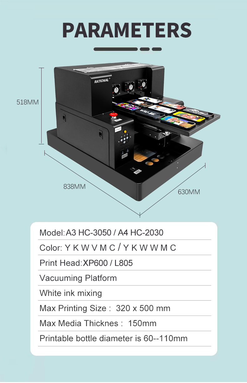A3 UV Printer Application