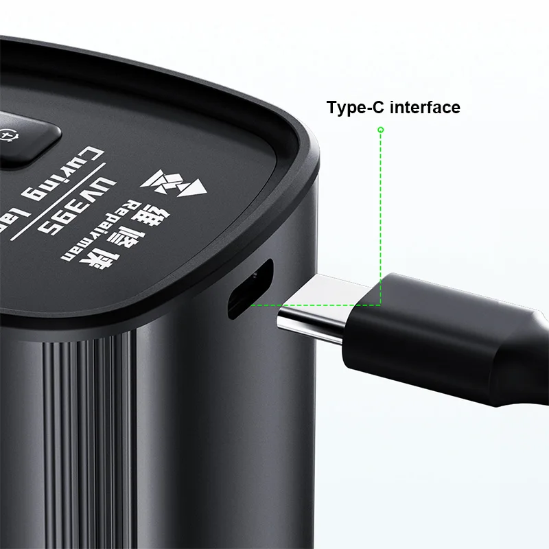 UV395 UV Intelligent Green Oil Curing LED UV Lamp for Motherboard PCB LCD Solder Repair Oil Adhesive