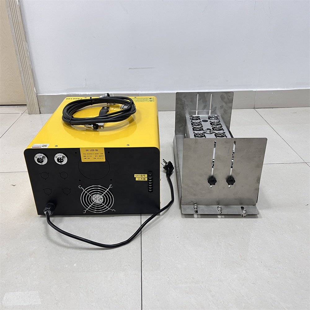 Fan Cooling UV Led Curing System UVLED Surface Light Source Uv Lamp 365nm UV Resin/PCB Green Oil/UV Paint Uv LED Light Lamp