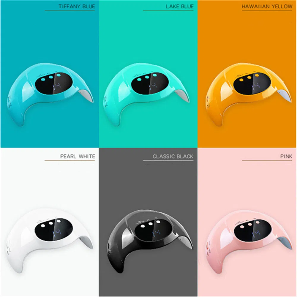 Cross-Border Spot New Written Test Nail Polisher Two-in-One High-Power 48W Smart Sensor Nail Phototherapy Lamp